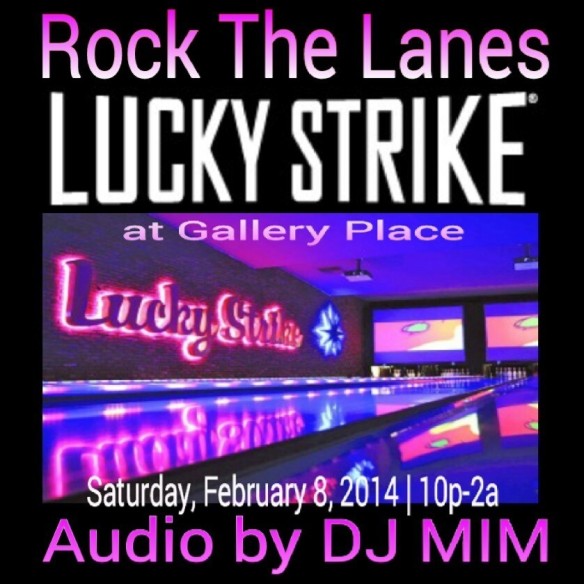 DJ MIM spins at Lucky Strike DC